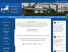 Tablet Screenshot of hnhsd.org
